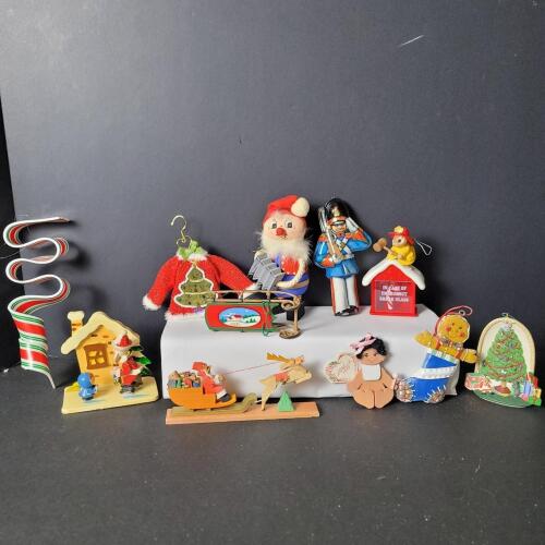 Assorted Christmas Ornaments, Figurines and Decorations