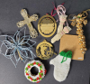 Assorted Christmas Ornaments with White House and 1997 Collectible - 4
