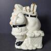 Holly Holiday Santa Claus Ceramic Musical Figurine - 2