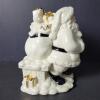 Holly Holiday Santa Claus Ceramic Musical Figurine - 4