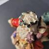 Christmas Santa Figurines with Holiday Scenes - 6
