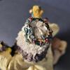 Christmas Santa Figurines with Holiday Scenes - 7