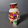 Glass Nutcracker Figurine With Glitter Accents - 2
