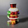 Glass Nutcracker Figurine With Glitter Accents - 3