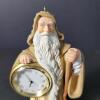 Hallmark 1989 Father Time Quartz Clock Figurine Ornament - 2