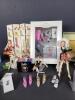 Barbie Ornament Figurines, Shoe Trees, Keepsake Step Out in Style Set - 4