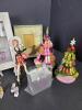Barbie Ornament Figurines, Shoe Trees, Keepsake Step Out in Style Set - 5