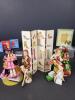 Barbie Ornament Figurines, Shoe Trees, Keepsake Step Out in Style Set - 9