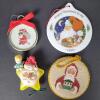 Assorted Christmas Ornaments, Santa and Holiday Designs - 4