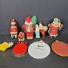 Assorted Christmas Ornaments, Santa and Holiday Designs - 6