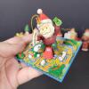 Assorted Santa Claus Christmas Ornaments, Various Styles and Materials - 6