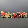 Assorted Santa Claus Christmas Ornaments, Various Styles and Materials - 8