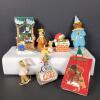 Assorted Enesco Bear and Holiday Figurine Ornaments