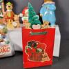 Assorted Enesco Bear and Holiday Figurine Ornaments - 5