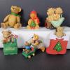 Assorted Bear Themed Christmas Ornaments - 4