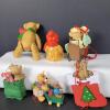 Assorted Bear Themed Christmas Ornaments - 5