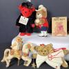 Assorted Teddy Bear Christmas Ornaments and Figurines - 2