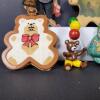 Assorted Teddy Bear and Santa Claus Christmas Ornaments - 2