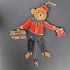 Assorted Teddy Bear and Santa Claus Christmas Ornaments - 5