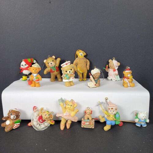 Assorted Bear and Animal Christmas Ornaments