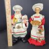 Santa and Mrs. Claus Chef Figurines with Holiday Treats - 7