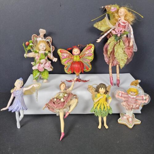 Assorted Fairy and Butterfly Style Ornaments