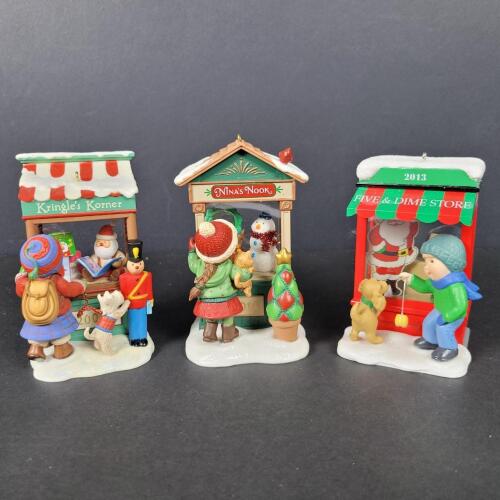 Hallmark Christmas Storefront Ornaments Assortment