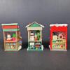 Hallmark Christmas Storefront Ornaments Assortment - 3