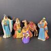 Christmas Nativity Figurines and Angels, Mixed Styles - 4