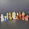 Christmas Nativity Figurines and Angels, Mixed Styles - 6