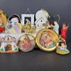 Religious Christmas Ornaments, Nativity, Angels, and Crowns - 3