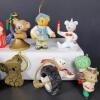 Assorted Bear and Animal Christmas Ornaments - 3