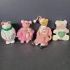 Assorted Bear and Animal Christmas Ornaments