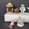 Assorted Teddy Bear Christmas Ornaments and Figurines - 2