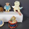Assorted Teddy Bear Christmas Ornaments and Figurines - 3