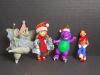 Assorted Character Christmas Ornaments - 5