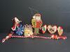 Assorted Santa Claus Christmas Ornaments - 3
