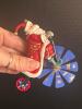 Assorted Santa Claus Christmas Ornaments - 4