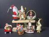 Christmas Santa Claus and St. Nicholas Ornament Collection