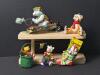 Assorted Bear and Animal Christmas Ornaments, Ceramic and Resin - 5