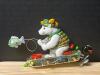 Assorted Bear and Animal Christmas Ornaments, Ceramic and Resin - 6