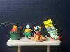 Assorted Bear and Animal Christmas Ornaments, Ceramic and Resin - 8