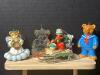 Assorted Christmas Bear Ornaments and Lighted Tunnel of Love Ornament - 4