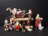 Hallmark Santa and Holiday Figurine Ornaments Assortment