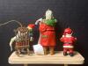 Hallmark Santa and Holiday Figurine Ornaments Assortment - 5