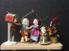 Hallmark Santa and Holiday Figurine Ornaments Assortment - 6