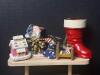 Assorted Christmas Ornaments Including Hallmark and Pinecone Santa - 5