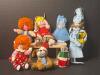 Assorted Handmade Felt and Plush Christmas Ornaments