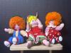 Assorted Handmade Felt and Plush Christmas Ornaments - 2