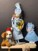 Assorted Handmade Felt and Plush Christmas Ornaments - 5